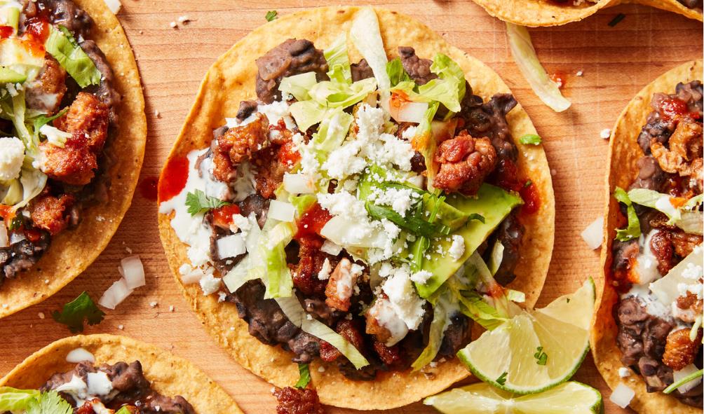 Mexican food tasting 