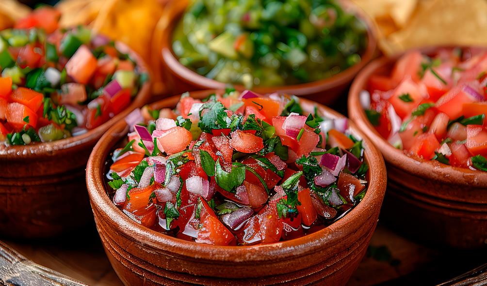 Mexican food varieties 