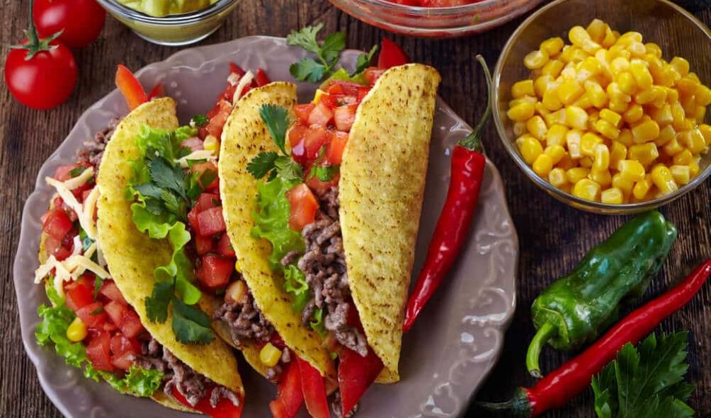 Mexican cuisine flavors 