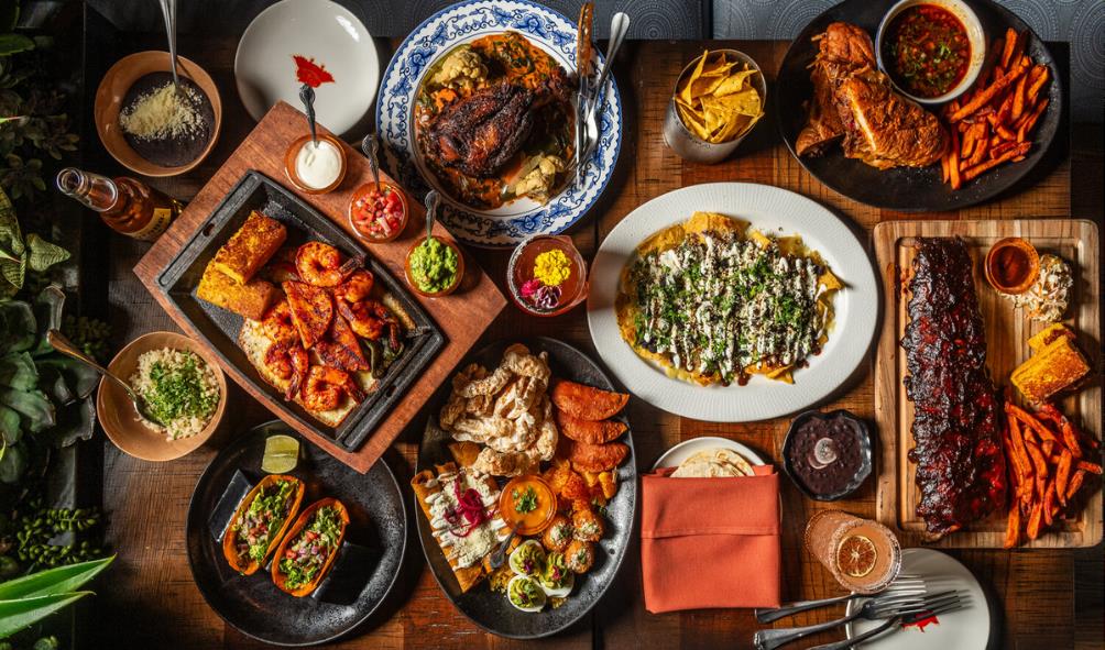 Traditional Mexican dishes 