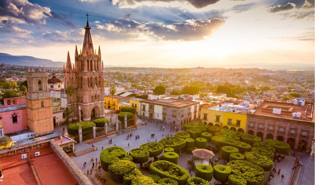 Historic towns Mexico 