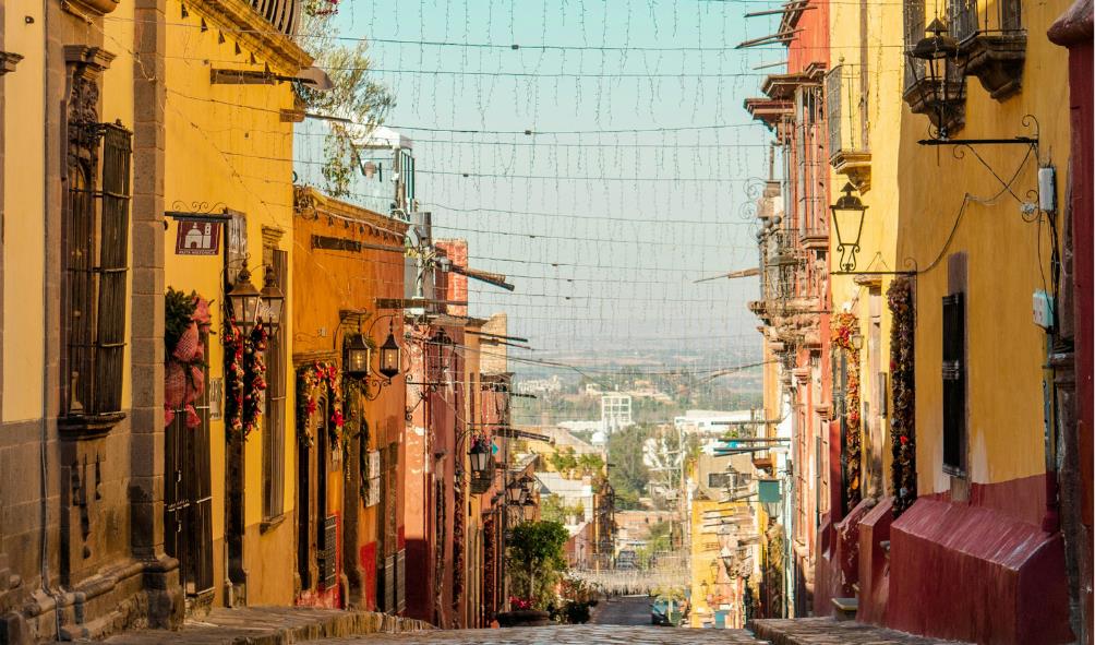 Charming towns Mexico 