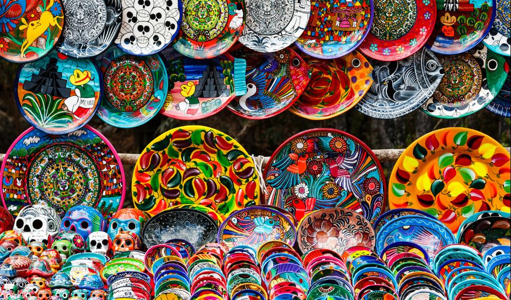 Mexican market traditional recipes 