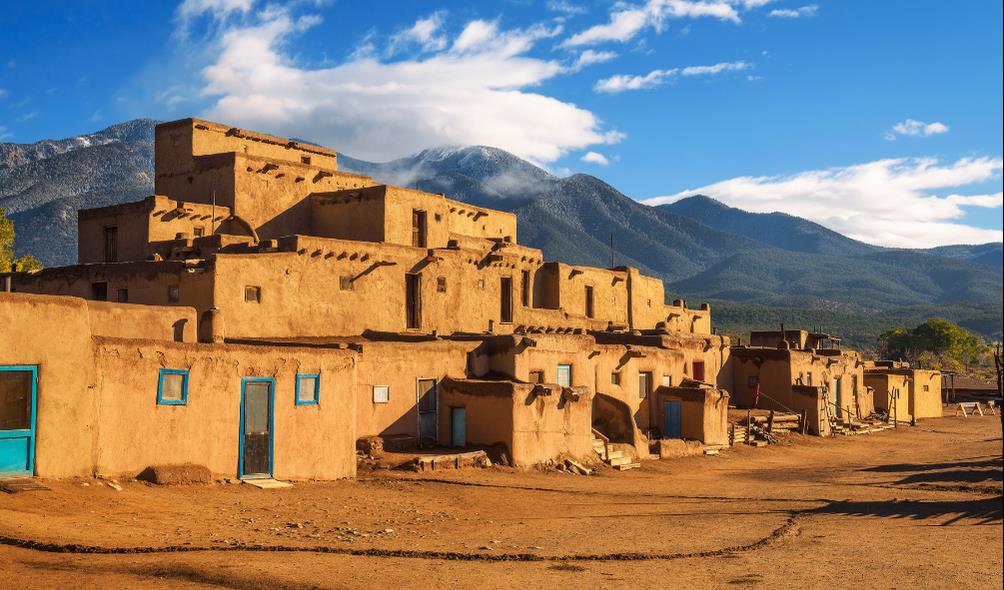 Mountain village road trip Mexico