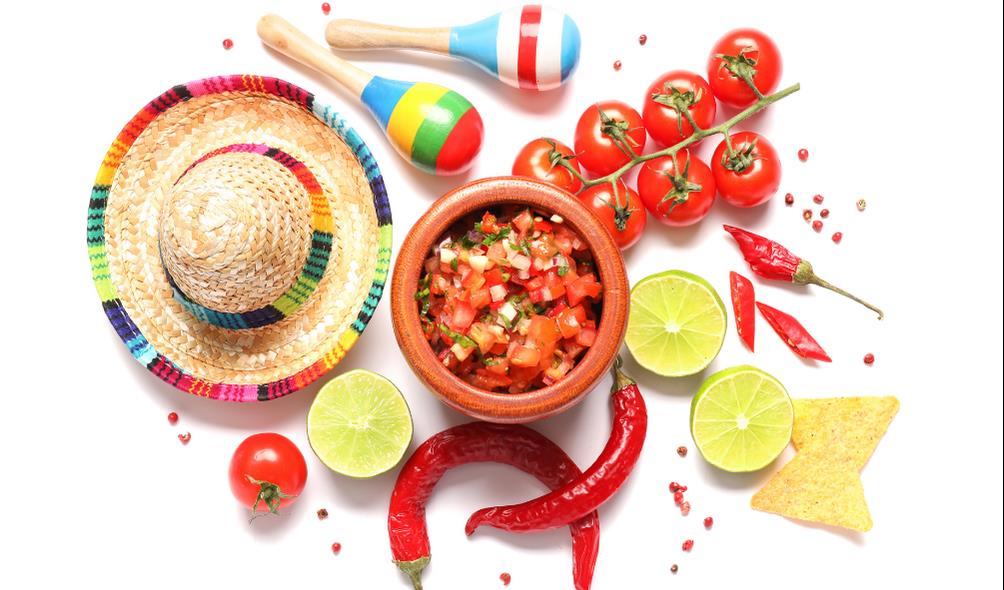 Vibrant flavors of Mexican salsa 