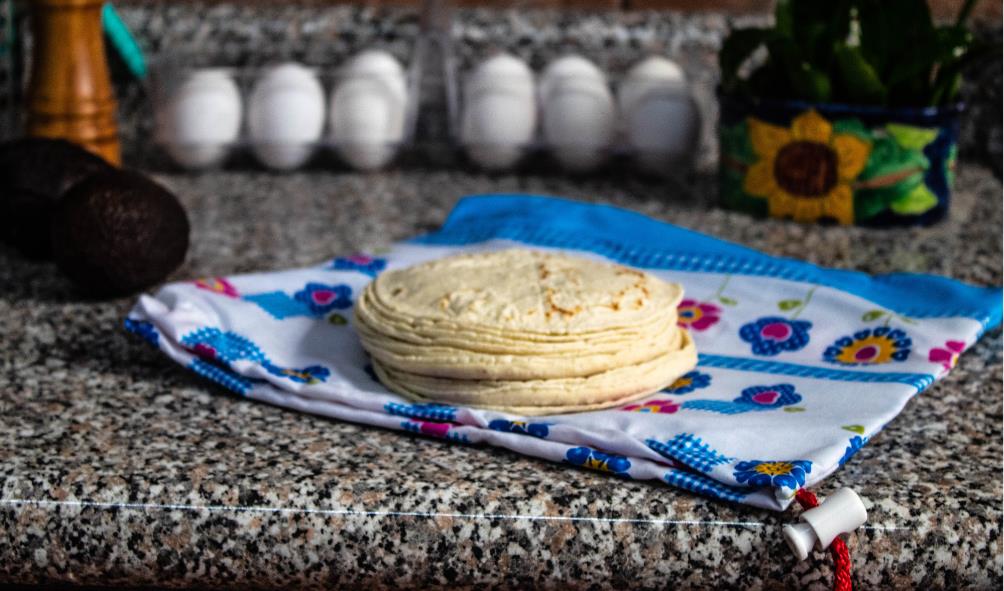 Authentic homemade tortillas 
