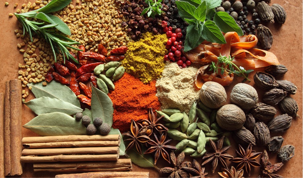 Mexican colorful dishes healthy 