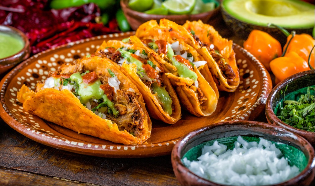 Mexican plant-based meals 